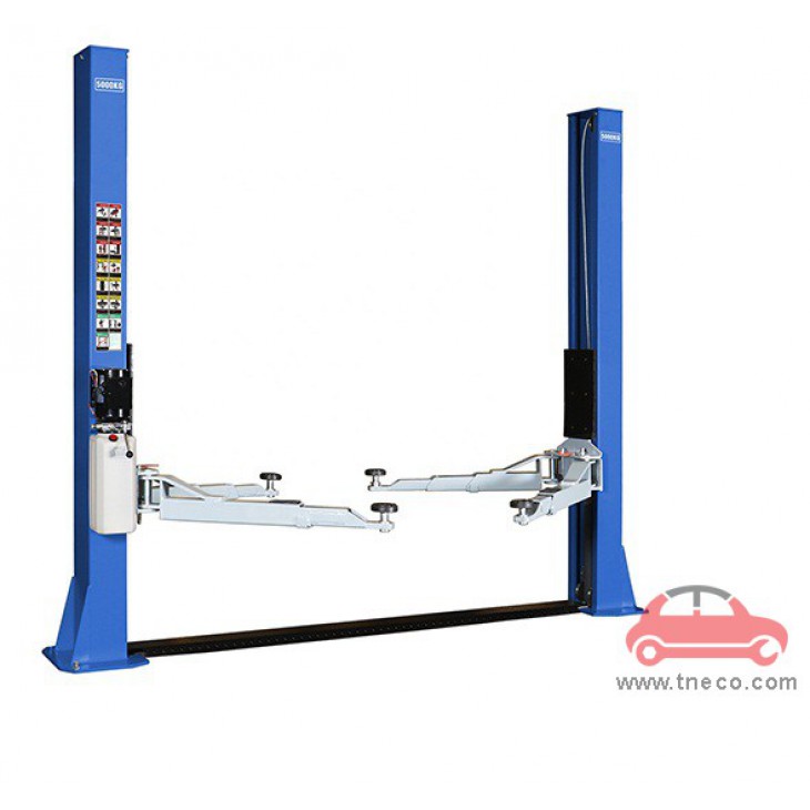 Cầu nâng 2 trụ cáp dưới sức nâng 4 tấn Trung Quốc Bluesea BLS-TF40
