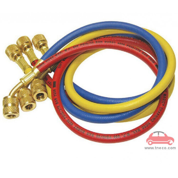Bộ ống dây sạc ga nạp ga máy lạnh điều hòa ga R12/R22/R502 P&M Đài Loan 360RYB