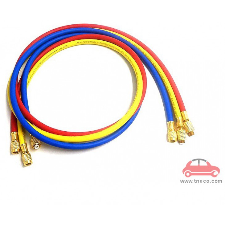 Bộ ống dây sạc ga nạp ga máy lạnh điều hòa ga R410 P&M Đài Loan 360RYB-410