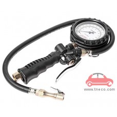 Đồng hồ bơm và kiểm tra áp suất lốp xe bánh xe ô tô hiển thị kim Đài Loan JTC-4058