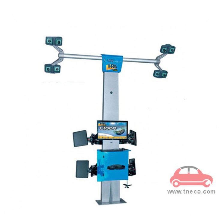 Máy cân chỉnh góc đặt bánh xe ô tô công nghệ camera 3D HPA Italy C1000-iNext