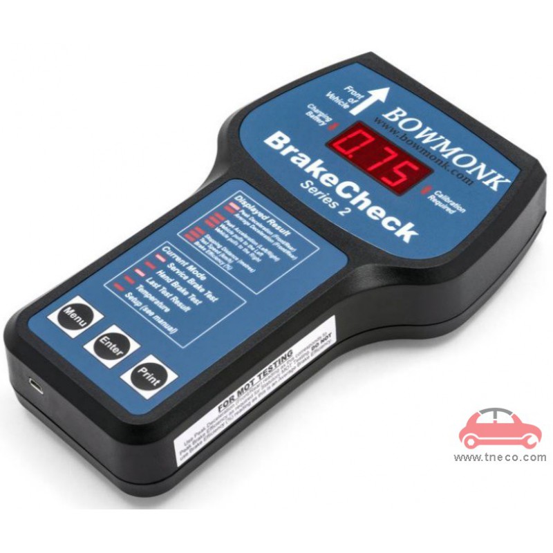 Máy kiểm tra phanh xe ô tô cầm tay Bowmonk Brake Tester UK BrakeCheck Series2