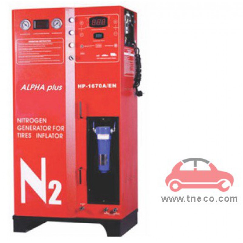 Máy bơm khí ni tơ cho xe ô tô xe du lịch Alpha Plus HP-1670A