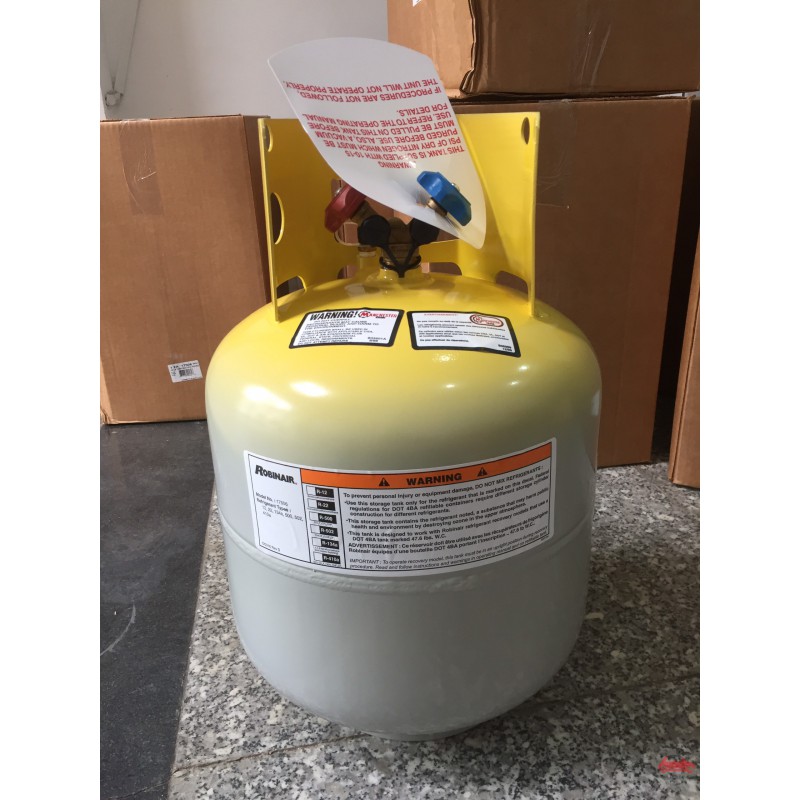 Bình chứa gas lạnh điều hòa thu hồi Robinair 17506 (bình rỗng)