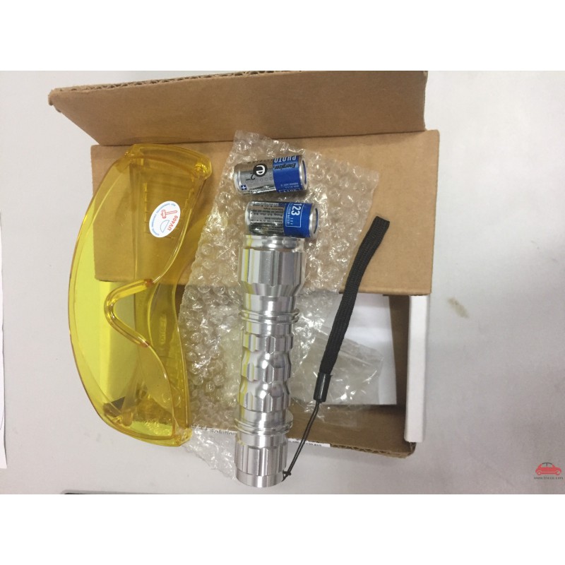 Đèn pin rọi tia UV phát sáng huỳnh quang kiểm tra rò rỉ ga lạnh điều hòa Robinair 16210 dò ga R134A và R1234YF