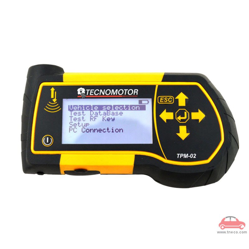Dụng cụ lập trình chẩn đoán cảm biến áp suất lốp xe ôtô cầm tay Tecnomotor Ý TPM-02