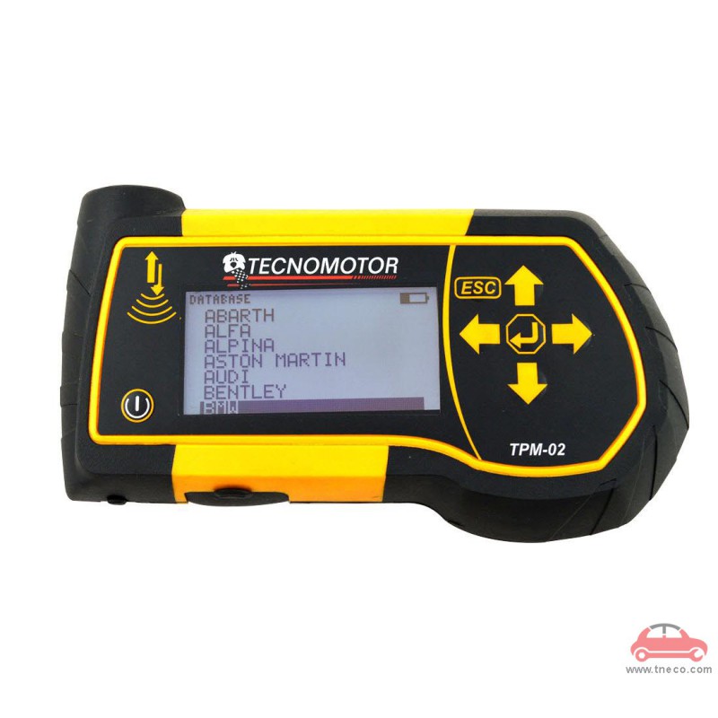 Dụng cụ lập trình chẩn đoán cảm biến áp suất lốp xe ôtô cầm tay Tecnomotor Ý TPM-02