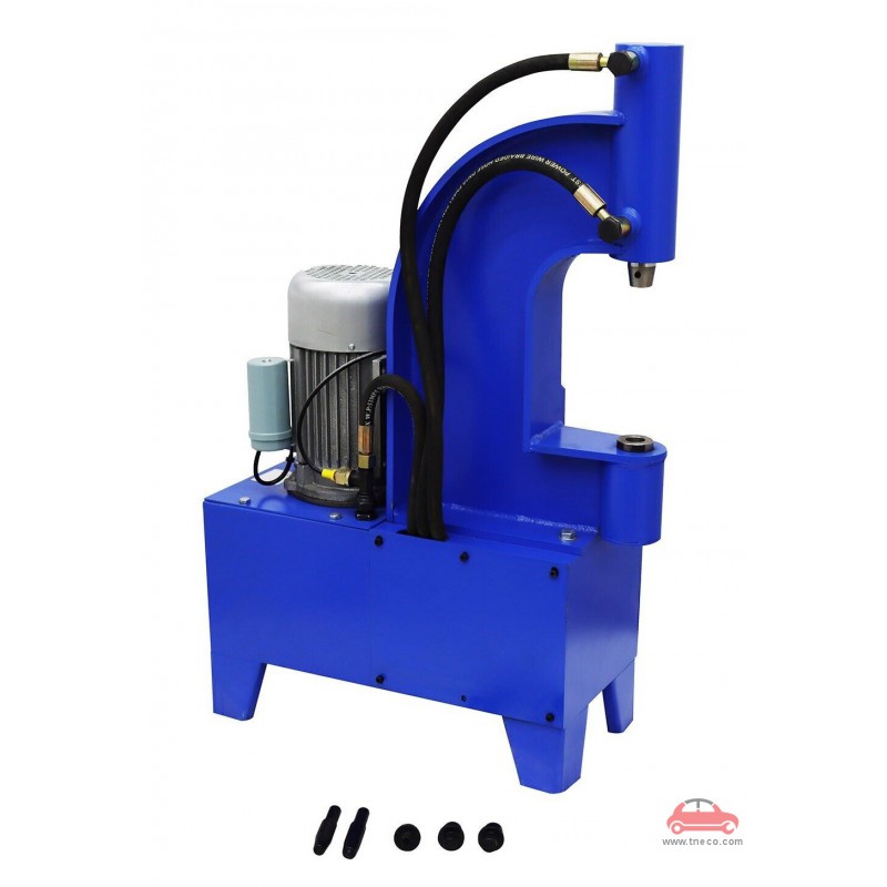 Máy tán đinh rivet bố thắng xe bus, xe tải trục đứng Technoliner Trung Quốc TN-TRV-1001