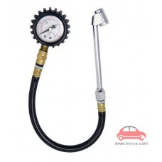 Đồng hồ kiểm tra áp suất lốp xe ô tô ống dài hiển thị kim THB Đài Loan B52