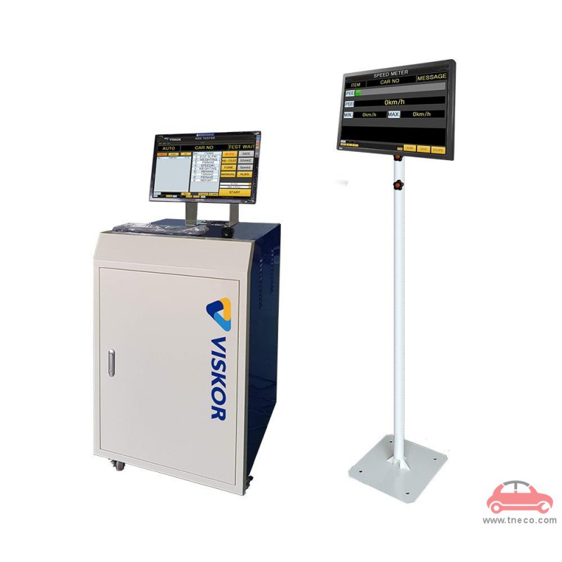 Tủ điều khiển hiển thị giá trị đo máy kiểm tra phanh và trượt ngang Viskor Hàn Quốc VIS-PRO