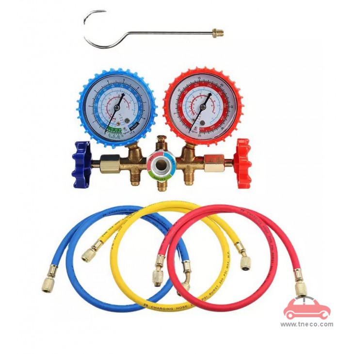 Bộ đồng hồ nạp ga lạnh điều hòa R12/R22/R134A/R502 Yisen Trung Quốc giá rẻ